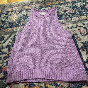 J Crew Lavender Knit Top